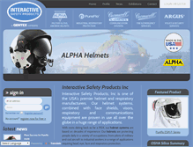 Tablet Screenshot of helmetsystems.com